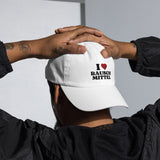 Baseballkappe "I Love Rauschmittel"