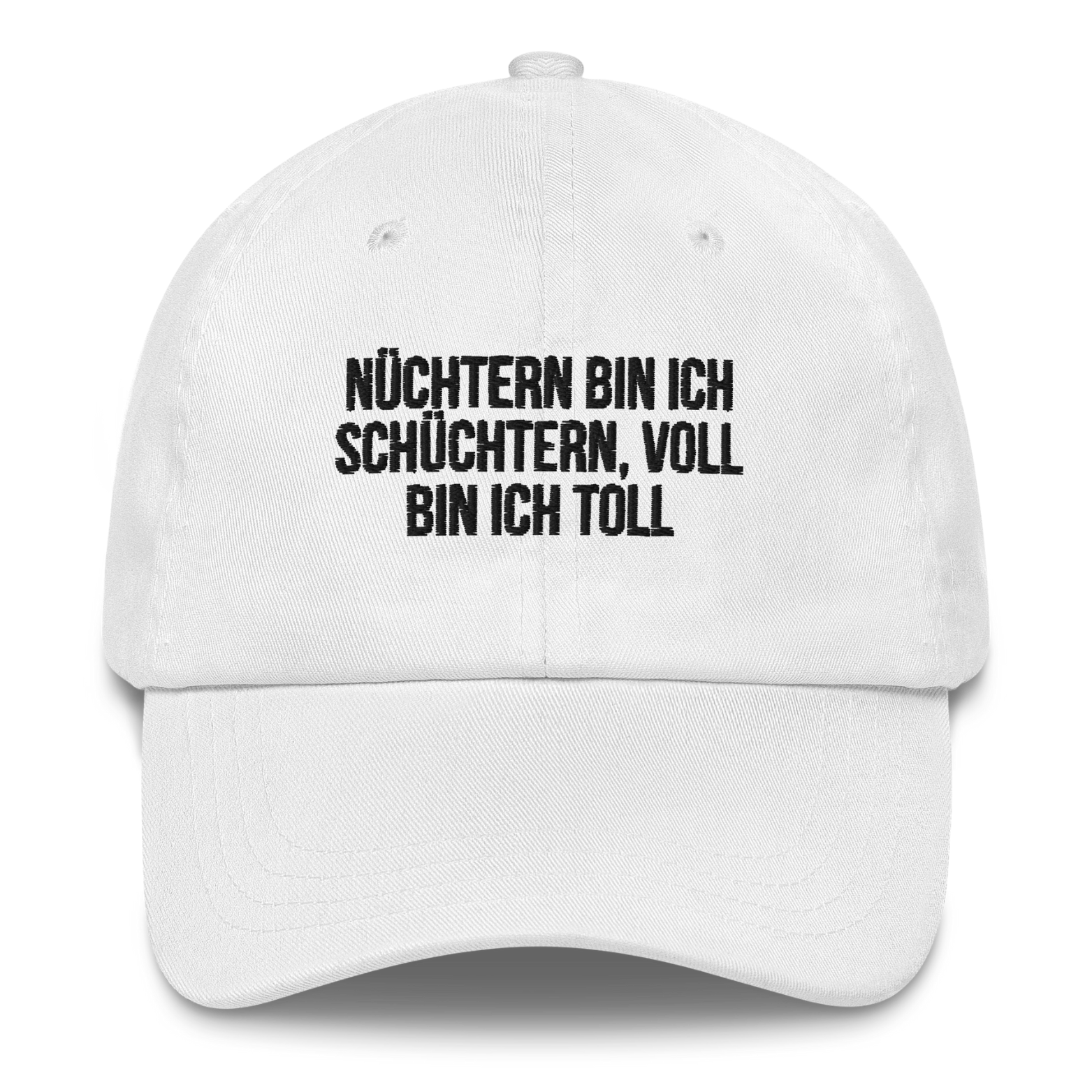 Baseballkappe "Nüchtern Bin Ich Schüchtern"