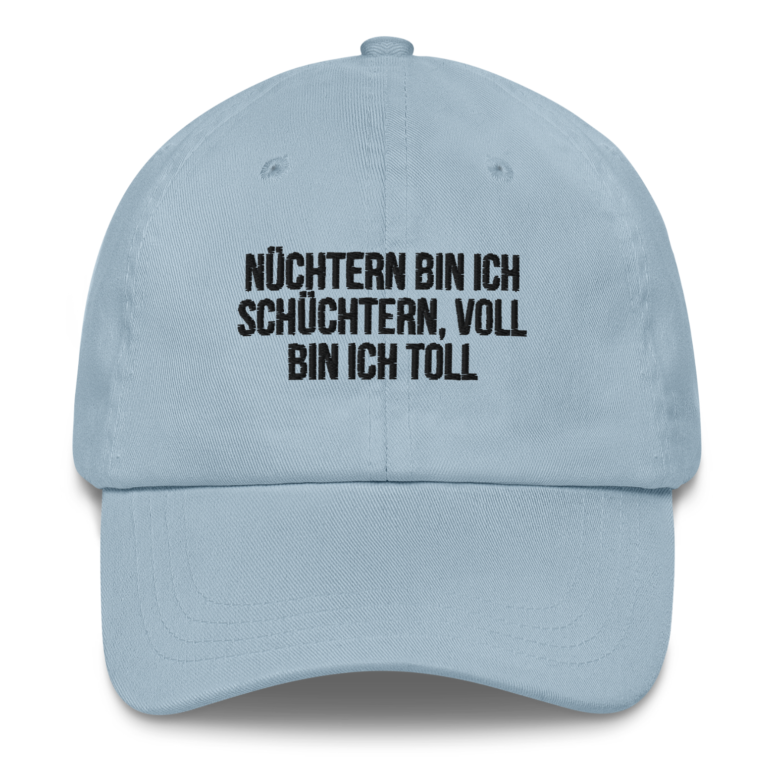 Baseballkappe "Nüchtern Bin Ich Schüchtern"