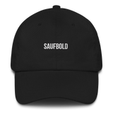 Baseballkappe "Saufbold" schwarz