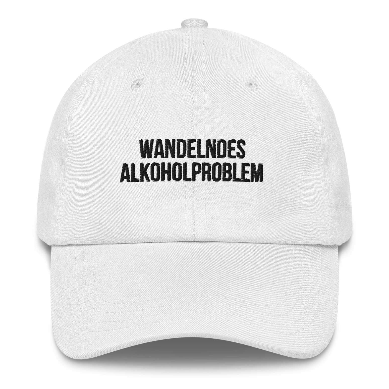 Baseballkappe "Wandelndes Alkoholproblem"