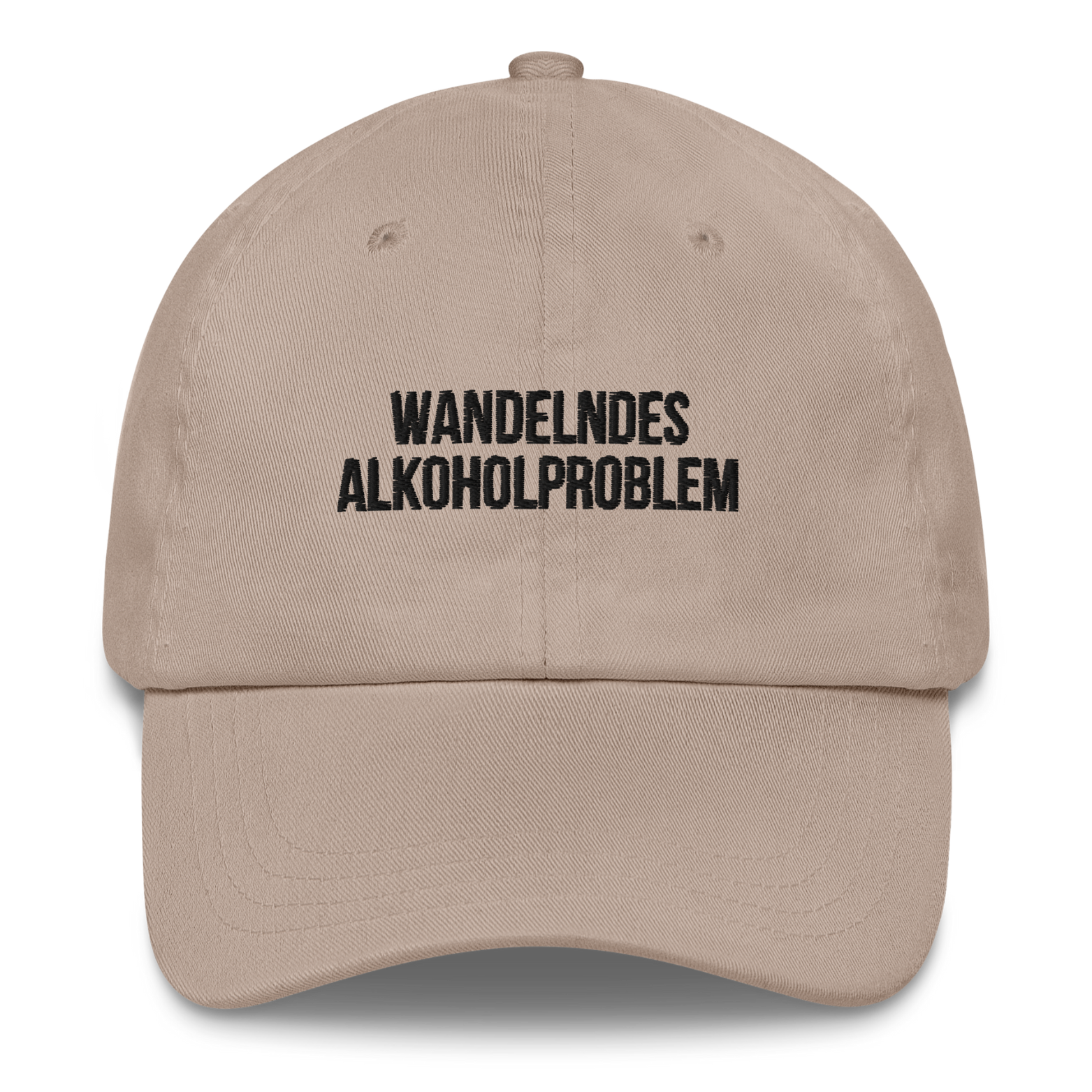 Baseballkappe "Wandelndes Alkoholproblem"