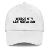 Baseballkappe "Wer Nicht Kotzt Säuft Nicht Am Limit"
